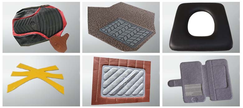 汽車腳墊熱合機(jī)樣品 汽車腳墊熱合機(jī)樣品